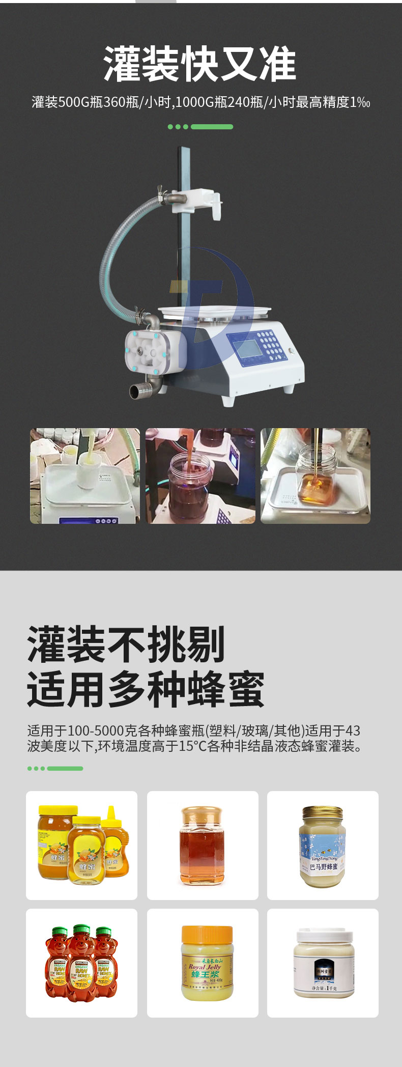 蜂蜜灌裝機五花八門該如何選擇？